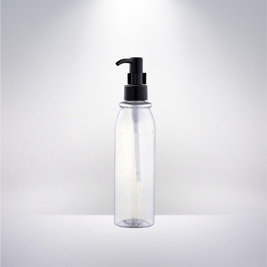 Pompa per lozione con ugello lungo da 300 ml in PET rotondo 24410