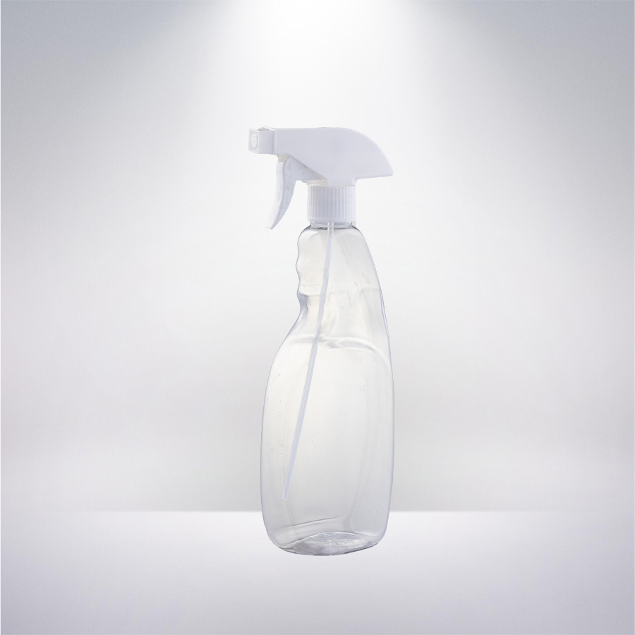 Spruzzatore a grilletto tipo H da 500 ml in PET piatto 28410